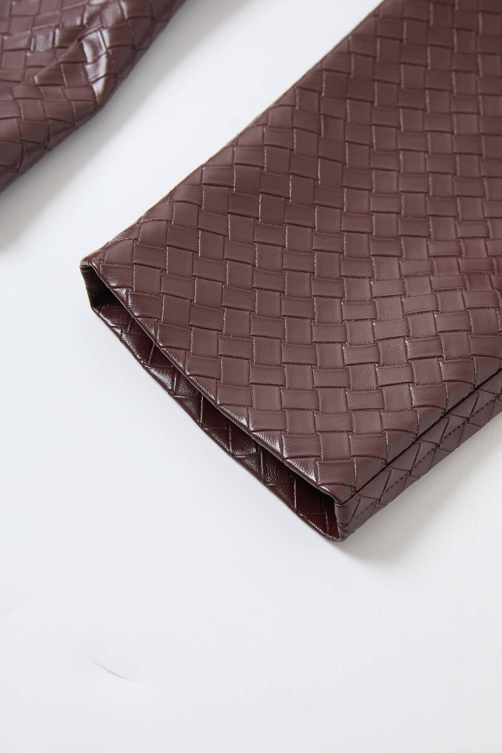 Giselle Woven PU Double Zip Jacket