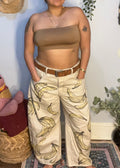 Bronze Bandeau Top