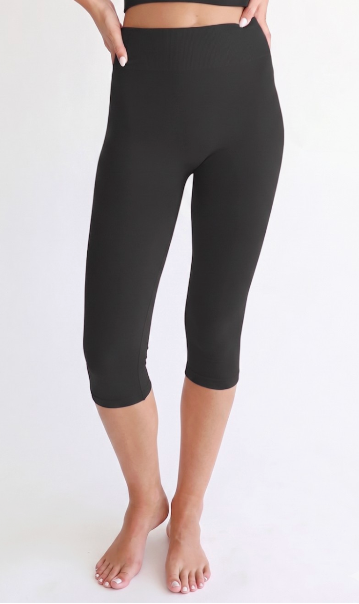 Black Capri Leggings