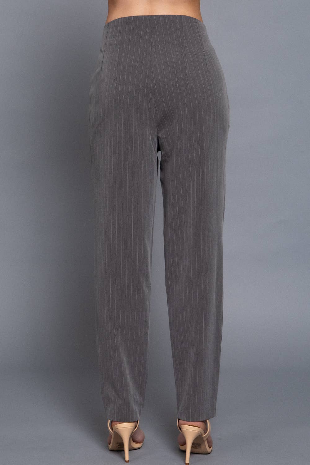High waist pintuck Pants