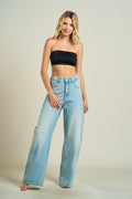 Black Bandeau Top
